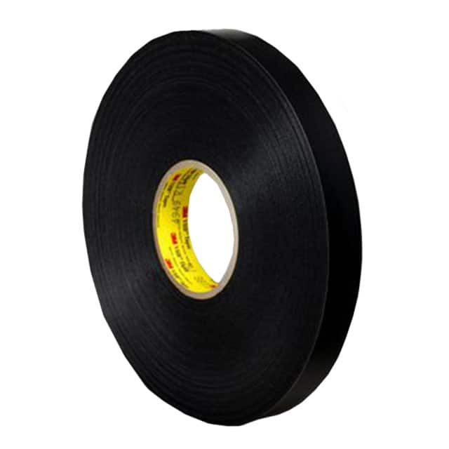 4949-BLACK-3/4"X36YD