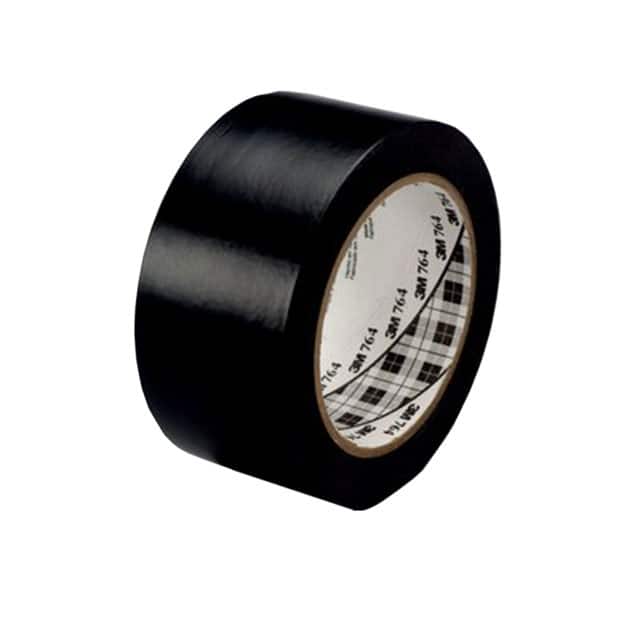 764-BLACK-2"X36YD