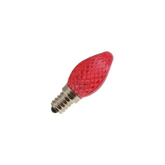 LED-RED-C7-FACETED-120-130V